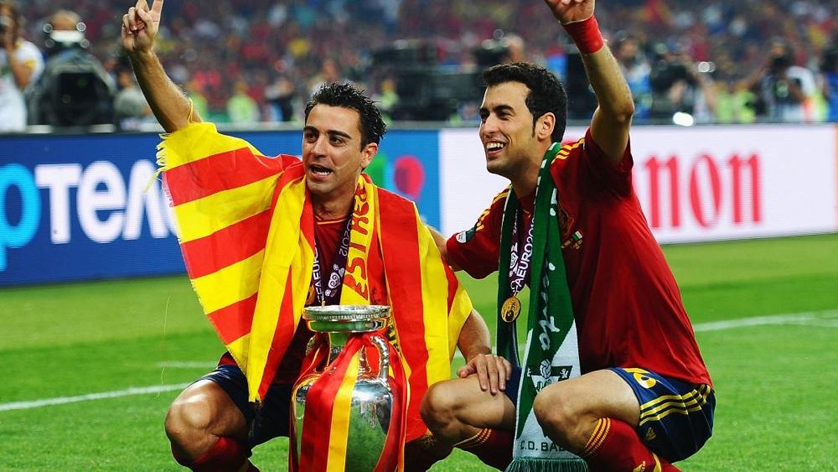 Sergio Busquets trong trận đấu