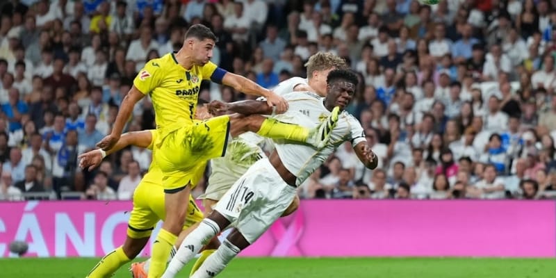 Khoảnh khắc Villarreal thắng Real Madrid