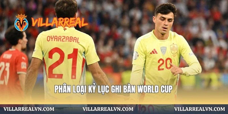 Phân loại kỷ lục ghi bàn World Cup