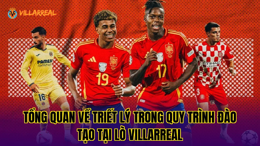 Tổng quan về triết lý trong quy trình đào tạo tại lò Villarreal